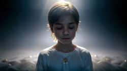 Botschaften Verstorbener spirituelles Mädchen