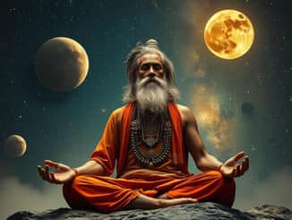 Yugas meditierender Mann