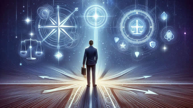 Entscheidungen und Zweifel mit einer spirituellen Perspektive