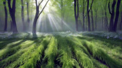 Lebensweise spiritueller Menschen Farn im Wald