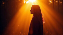 Spiritualität Jesu eine Frau in Kontemplation