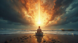 Wahres Selbst Meditation am Meer