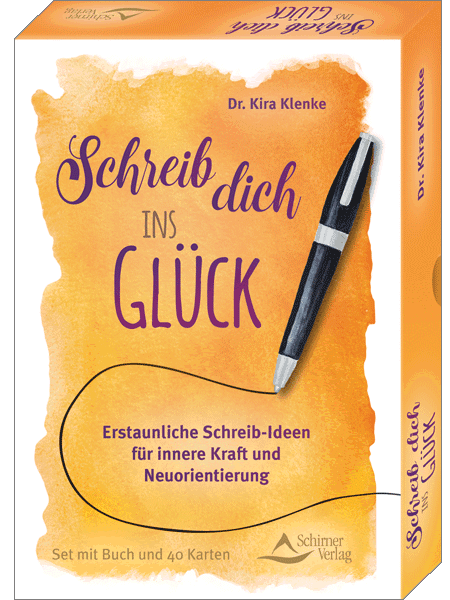 Cover Buch Schreib dich ins Glück Kira Klenke