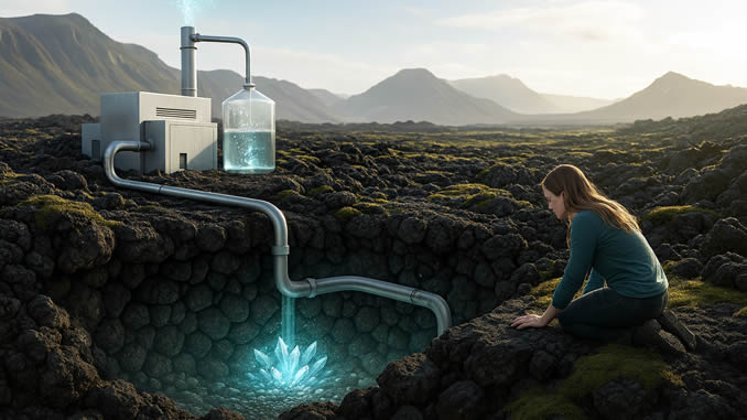 CO2-negative Stadt – Carbfix auf Island