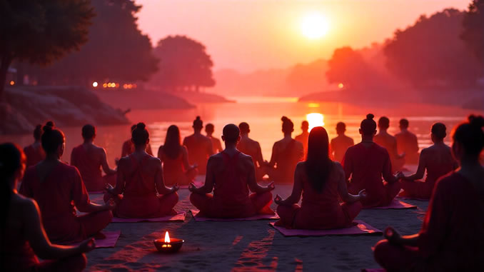 Spiritueller Wellness-Gipfel am Fluss