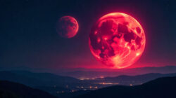Finsternisse 2025 Blutmond und Sonnenfinsternis