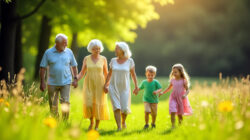 Innere Würde Zusammenhalt im Alltag mit Familie und Freunden