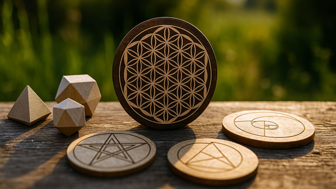 Heilige Geometrie - platonische Körper