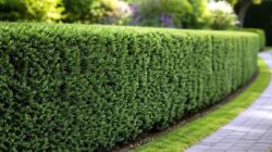 Mystische Eibe als Hecke
