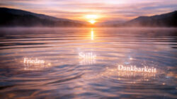 Gewahrsein und Bewusstsein Wasser und Bewusstsein vereint