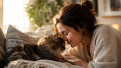 Mensch-Tier-Beziehung stärken Gemütliche Kuschelzeit mit Katze