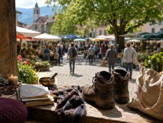 Marktstraße mit Entspannungsmoment