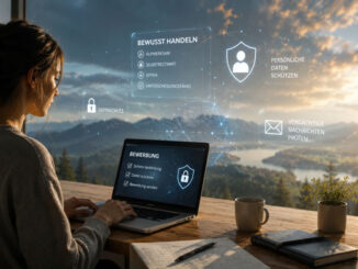 Digitale Sicherheit bei einer Bewerbung