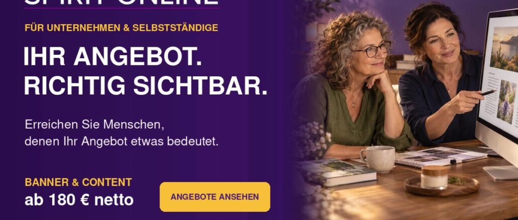 Seitenbild Marktplatz - modernes Büro mit Spirit online